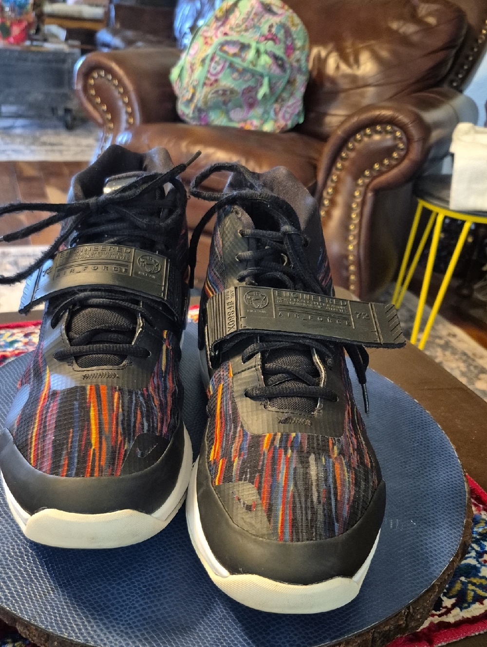 Nike Air Force Max Black History Edition Sz.13 High-Top BasketballShoes.(#2012S) - Picture 16 of 16